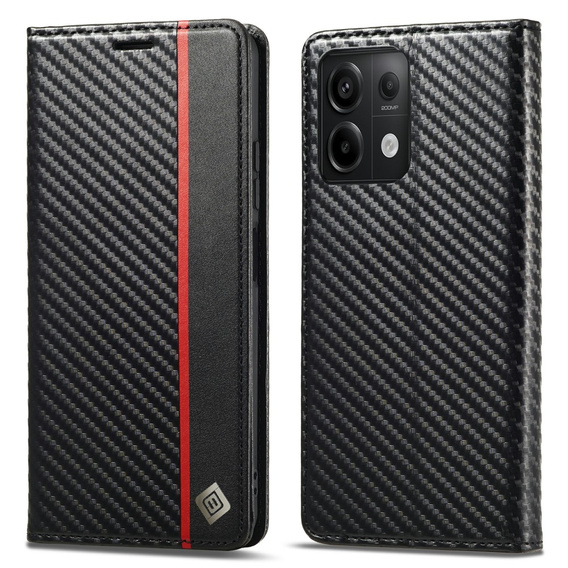 Чехол-накладка для Xiaomi Redmi Note 13 Pro 5G, Carbon LC.IMEEKE, чёрный