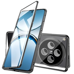 Чохол для Oppo Find X8 Pro, Magnetic Dual Glass, чорний