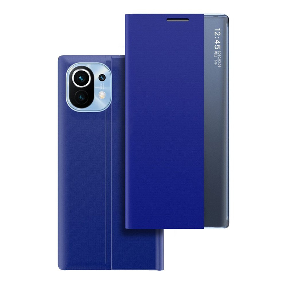 Чехол-накладка для Xiaomi Mi 11, Side View, синий