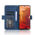 Откидной чехол для Motorola Moto G15 / Motorola Moto G15 Power, Card Slot, темно-синий