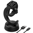 Зарядний пристрій для Garmin Fenix 7/7S/7X/5/5S/5X/6/6S/6X - Black