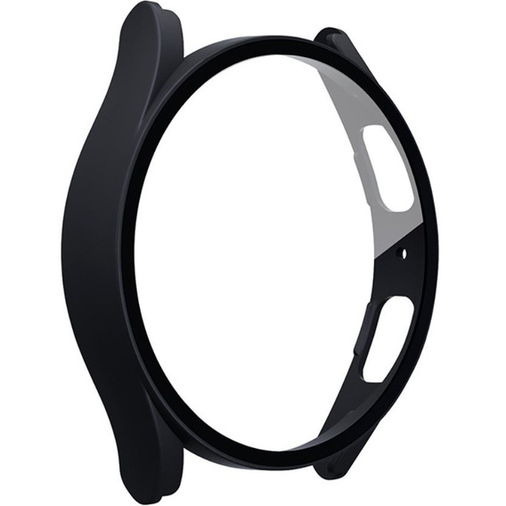 Силиконовый футляр со встроенным защитным стеклом до Galaxy Watch5 44mm, Black