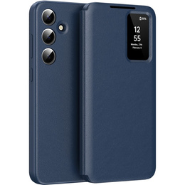 Флип-кейс для Samsung Galaxy S24, Smart View Wallet, синий