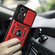 Чехол NOX Camera Slide Xiaomi 11T / 11T Pro, CamShield Slide, красный
