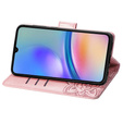 Откидной чехол для Samsung Galaxy A05s, Butterfly, фиолетовый