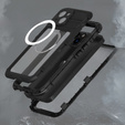 IP68 Водонепроницаемый чехол для iPhone 14, SHELLBOX MagSafe, чёрный