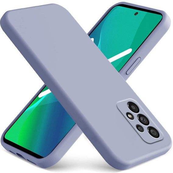 Чoхол до Samsung Galaxy A53 5G, Silicone Lite, лавандовий