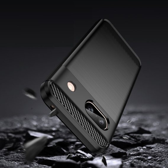 Чoхол до Google Pixel 8A, Carbon, чорний