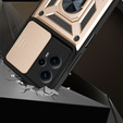 Чехол NOX Camera Slide Xiaomi Poco F5, CamShield Slide, золото