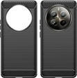 Чехол до Realme 12+ Plus 5G, Carbon, чёрный