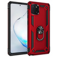 Бронированный Чехол до Samsung Galaxy Note 10 Lite, Nox Case Ring, красный