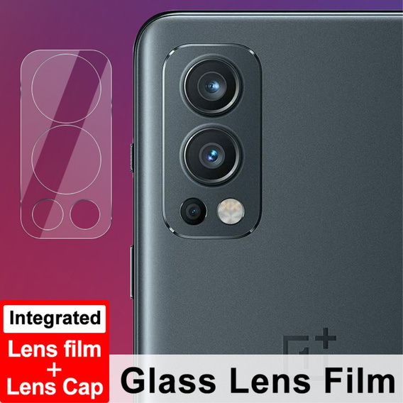 IMAK Захисне скло + ослона для камери OnePlus Nord 2 5G