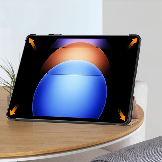 Чехол для Xiaomi Pad 6S Pro 12.4, Smartcase, розовый rose gold