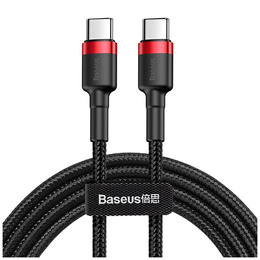 Кабель Baseus Cafule PD USB-C – USB-C 60 Вт, 1,0 м для пристроїв з портом USB-C