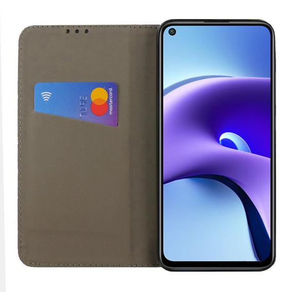 Чехол Wallet до Xiaomi Redmi Note 9T 5G, Gold