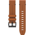 Кожаный ремешок для часов Garmin Fenix 5/6/6 Pro / 7 / Forerunner 935/945 (22mm) - Brown