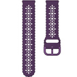 Силиконовый ремешок 20mm Soft Hollowed-out, Dark Purple