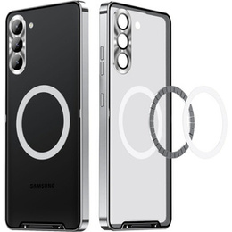 Захисний чохол для камери Samsung Galaxy S23 Plus, CamShield MagSafe, прозорий / сріблястий