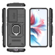 Чехол для Oppo Reno 11F 5G, KickStand Camera Lens, чёрный