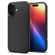 Чехол Spigen Liquid Air для iPhone 17, матовый черный