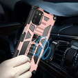 Чехол до Samsung Galaxy A03s, Armor Kickstand, розовый rose gold