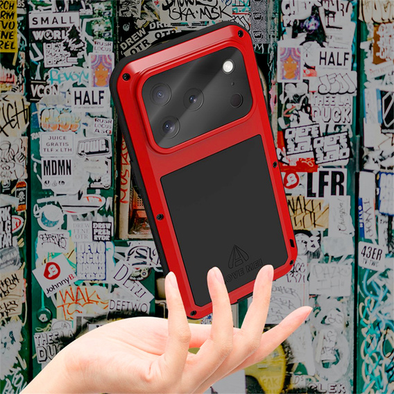 Бронированный чехол с закаленным стеклом для iPhone 17 Pro