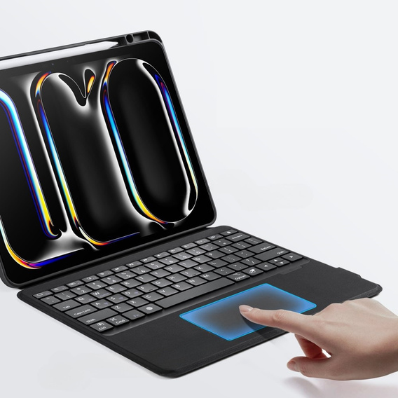 Обкладинка для клавіатури Apple iPad Pro 13" 7-го покоління 2024 року, Dux Ducis DK Series, чорна