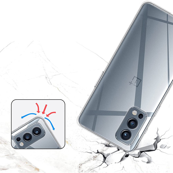 Тонкий корпус для OnePlus Nord 2 5G, Slim, прозрачный