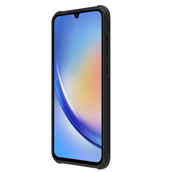 Чохол NILLKIN для Samsung Galaxy A35 5G, Silicone CamShield Case for MagSafe, чорний