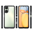 Чехол до Xiaomi Redmi 13C / Poco C65, Fusion Hybrid, прозрачный / черный