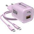 Forcell Зарядное устройство USB-C 3A 45W PD QC 4.0 - White