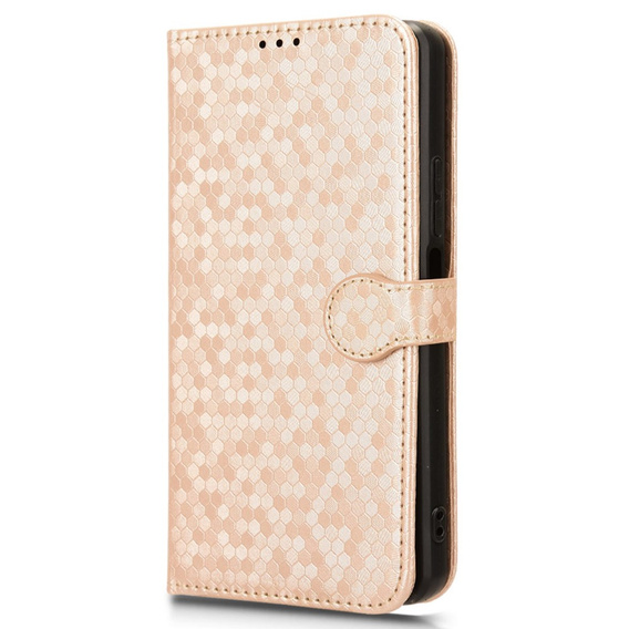 Флип-кейс для Oppo Reno 12FS / 12F, Wallet Rhombus, розовый