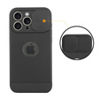 Чoхол до iPhone 15 Pro Max, ERBORD MagProtect Slide Camera, чорний