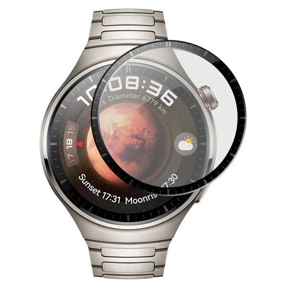 2x Гібридне скло ERBORD для Huawei Watch 4 Pro