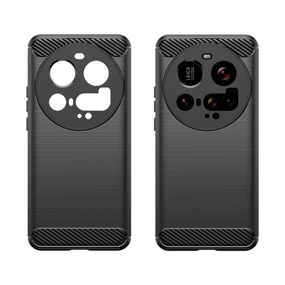 Чoхол до Xiaomi 15 Ultra, Carbon, чорний