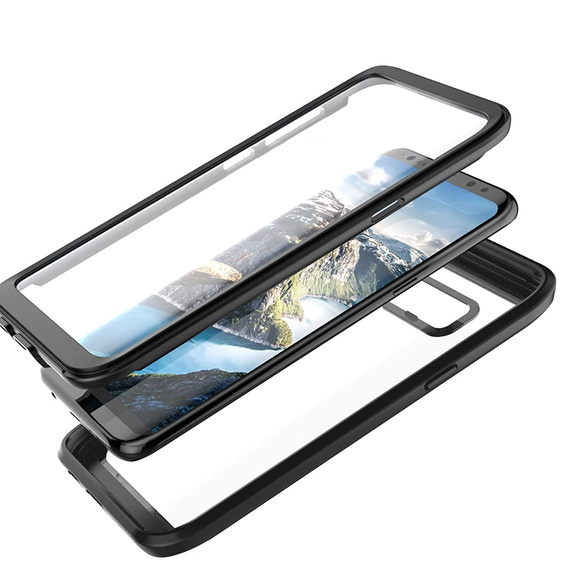 Чехол для Samsung Galaxy S8+ Plus, Shockproof, с пленкой, синий