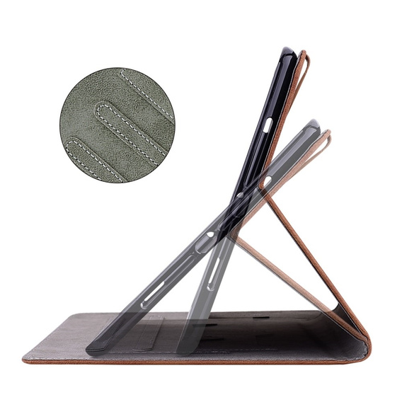 Чехол до Lenovo Tab M9, Wallet Pen Slot, красный