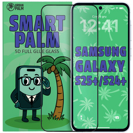Загартоване скло 5D Full Glue Smart Palm для Samsung Galaxy S24+/S25+