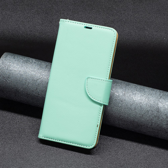 Чохол-книжка для Xiaomi Redmi 12 4G, Wallet Litchi Magnet, зелений