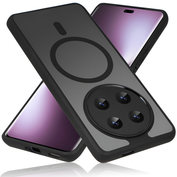 Чехол для Honor Magic 7 Lite, для MagSafe, ERBORD Matt Case, чёрный