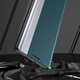 Откидной чехол для Xiaomi Redmi 13C / Poco C65, Side Magnetic, зелёный