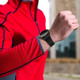 Ремешок Canvas+Leather для Garmin Fenix 5/6/6 Pro / Forerunner 935/945 - black