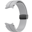Силіконовий ремінець для Fitbit Inspire 3, Red Samsung Galaxy Watch 4 / 5 40/42/44/46/45MM PRO, Grey
