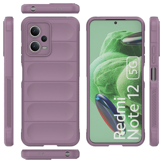 Чoхол до Xiaomi Redmi Note 12 5G / POCO X5 5G, Gaming Shockproof, фіолетовий