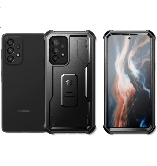 Бронированный чехол для Samsung Galaxy A53 5G, Dexnor Full Body, чёрный