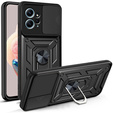 Чехол NOX Camera Slide Xiaomi Redmi Note 12 4G, CamShield Slide, чёрный