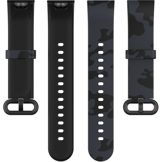 Силиконовый ремешок для Xiaomi Mi Watch Lite, Camouflage Grey