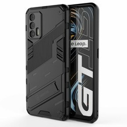 Чехол для Realme GT 5G, Military kickstand, синий