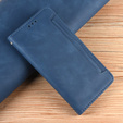 Футляр з клапаном для Xiaomi Redmi Note 8 Pro, Card Slot, темно-синій
