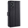 Откидной чехол для Oppo A38 / A18 4G, Wallet Zipper Pocket, чёрный
